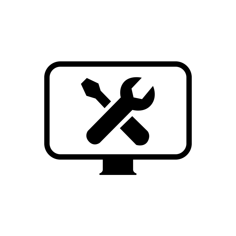 large website maintenance logo